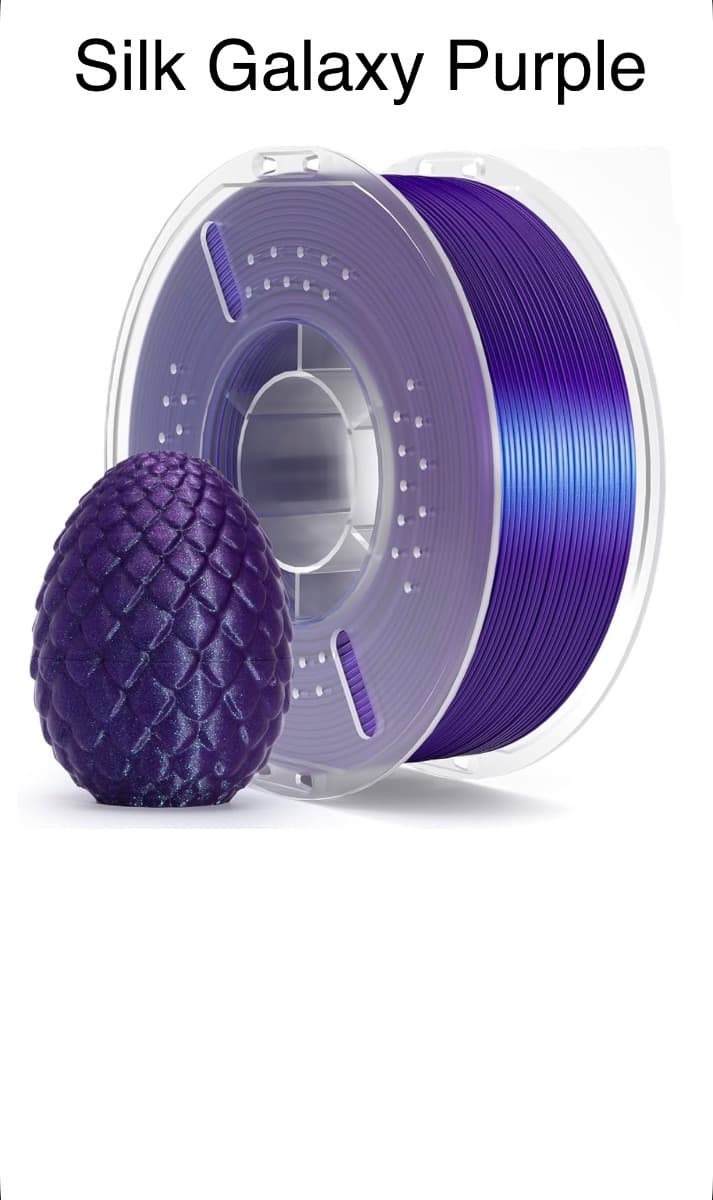 Silk Galaxy Purple